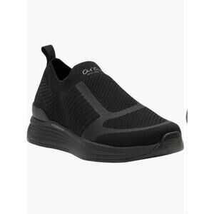 Ara Comfort Carlton Slip On Hydrophobic Tennis Shoes Black Mens Size 42 EU, 9 US